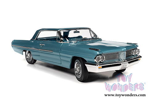 Auto World - Pontiac&reg; Royal Bobcat Catalina Hardtop (1962, 1/18 scale diecast model car, Aquamarine) AMM1212