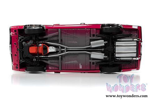 Auto World - American Muscle | Dodge Charger R/T SE 440 Class of '70 50th Anniversary (1970, 1/18 scale diecast model car, Panther Pink) AMM1215