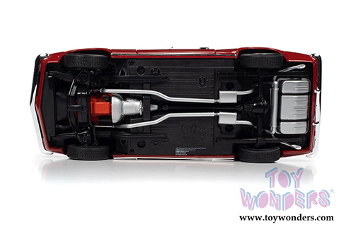 Auto World American Muscle - Nickey&reg; Chevrolet&reg; Camaro&reg; Z/28 Hardtop Muscle Car & Corvette Nationals (MCACN) (1967, 1/18 scale diecast model car, Bolero Red) AMM1228