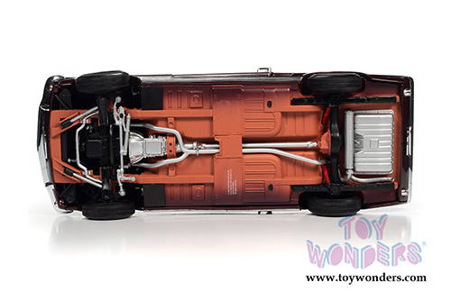 Auto World - American Muscle 30th Anniversary | Ford Mustang 2+2 Hardtop (1965, 1/18 scale diecast model car, Vintage Burgundy) AMM1248