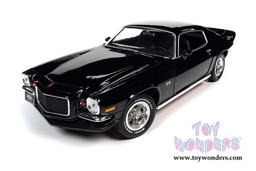 Auto World - American Muscle 30th Anniversary | Chevrolet&reg; Camaro&reg; RS/SS Hardtop Muscle Car & Corvette Nationals (MCACN) (1971, 1/18 scale diecast model car, Tuxedo Black) AMM1250