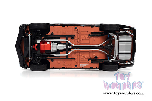 Auto World - American Muscle 30th Anniversary | Chevrolet&reg; Camaro&reg; RS/SS Hardtop Muscle Car & Corvette Nationals (MCACN) (1971, 1/18 scale diecast model car, Tuxedo Black) AMM1250