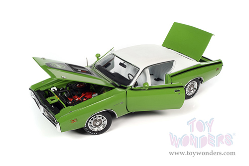 Auto World - American Muscle 30th Anniversary | Dodge Charger Super Bee Class of '71 (1971, 1/18 scale diecast model car, FJ6 Green Go) AMM1260