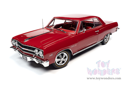 Auto World American Muscle - Chevrolet® Chevelle SS Z16  Muscle Car & Corvette Nationals (MCACN) (1965, 1/18 scale diecast model car, Regal Red) AMM1272