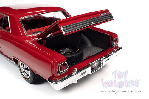 Auto World American Muscle - Chevrolet® Chevelle SS Z16  Muscle Car & Corvette Nationals (MCACN) (1965, 1/18 scale diecast model car, Regal Red) AMM1272
