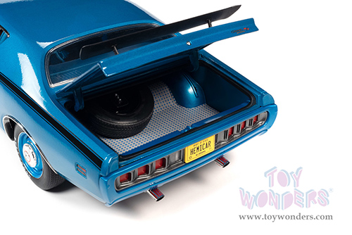 Auto World - American Muscle | Dodge Charger R/T Class of 1971 (1971, 1/18 scale diecast model car, GB5 Bright Metallic Blue) AMM1274