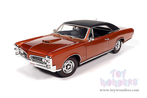 Auto World - Hemmings Muscle Machines | Pontiac® GTO™ Magazine Cover Car (July 2024) (1966, 1/18 scale diecast model car, Copper Blaze) AMM1346 MAP: $104.99
