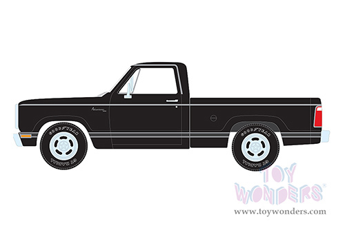 Auto World - American Muscle | Dodge Adventurer Sweptline Pickup Truck (1979, 1/18 scale diecast model car, Black) AMM1355 MAP: $104.99