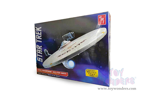 AMT - Model Kit | Star Trek U.S.S. Enterprise NCC-1701 Refit Starship (1/537 scale Plastic model Kit) AMT1080/06