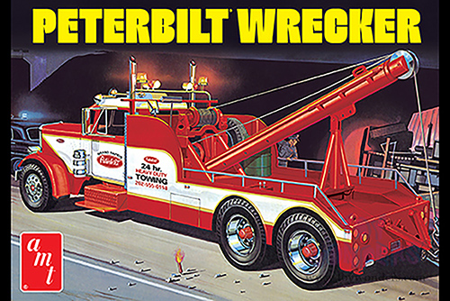 AMT - Model Kit | Peterbilt&reg; Wrecker Tow Truck (1/25 scale Plastic model Kit) AMT1133/06