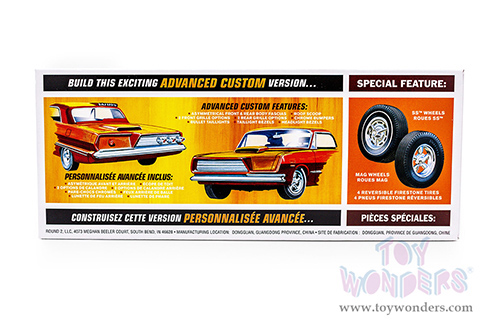 AMT - Model Kit | Chevrolet&reg; Impala SS 4-In-1 (1963, 1/25 scale Plastic model Kit) AMT1149M/12 MAP: $27.99