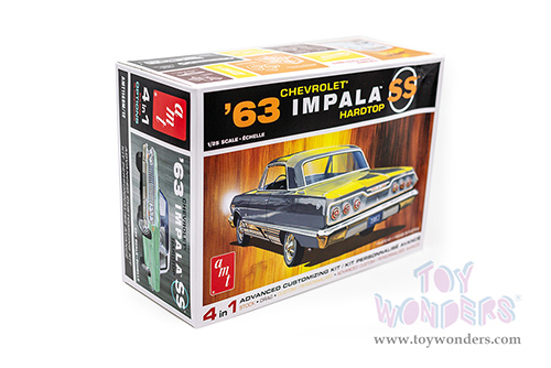 AMT - Model Kit | Chevrolet&reg; Impala SS 4-In-1 (1963, 1/25 scale Plastic model Kit) AMT1149M/12 MAP: $27.99