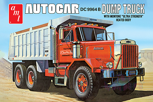 AMT - Model Kit | Autocar DC-9964B Dump Truck (1/25 scale Plastic model Kit) AMT1150/06