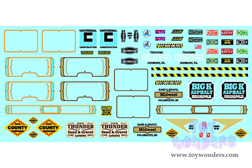AMT - Model Kit | Autocar DC-9964B Dump Truck (1/25 scale Plastic model Kit) AMT1150/06