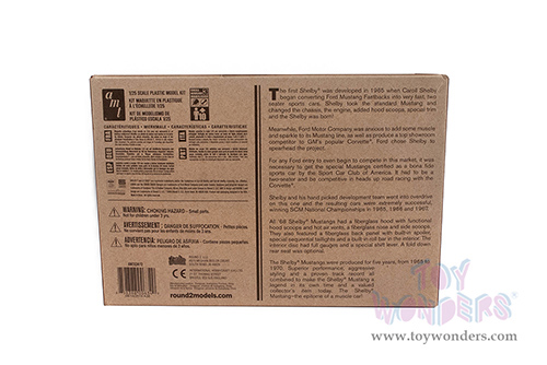 AMT - Model Kit | Shelby&reg; GT-500&reg; Hardtop (1968, 1/25 scale Plastic model Kit, Lime Gold) AMT634M/12