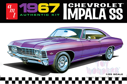 AMT - Model Kit | Chevrolet&reg; Impala SS Hardtop (1968, 1/25 scale Plastic model Kit) AMT981M/12