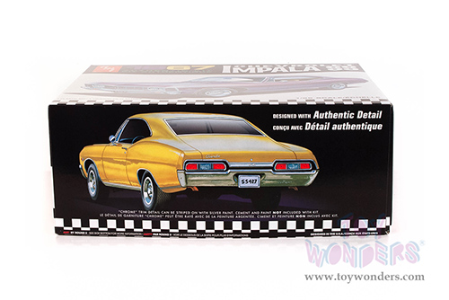 AMT - Model Kit | Chevrolet&reg; Impala SS Hardtop (1968, 1/25 scale Plastic model Kit) AMT981M/12
