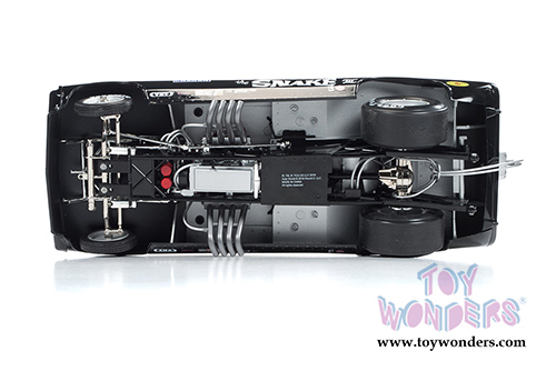 Auto World Legends - Don Prudhomme The Snake III Plymouth Cuda NHRA Funny Car (1973, 1/18 scale diecast model car, Black) AW1177