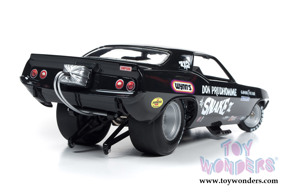 1973 Don Prudhomme The Snake III Plymouth Cuda NHRA Funny Car