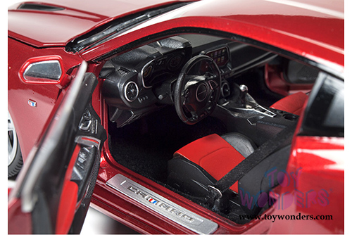 Auto World - Muscle Cars USA |  Chevy&reg; Camaro&reg; SS&trade; Hardtop (2016, 1/18 scale diecast model car, Garnet Red) AW230