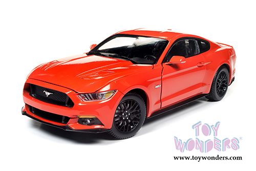 Auto World Muscle Cars U.S.A. | Ford Mustang GT Coupe (2016, 1/18 scale diecast model car, Competition Orange) AW242