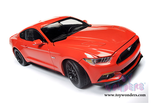 Auto World Muscle Cars U.S.A. | Ford Mustang GT Coupe (2016, 1/18 scale diecast model car, Competition Orange) AW242