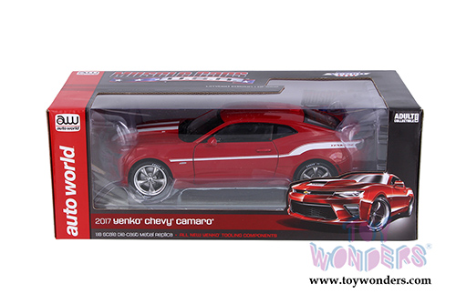 Auto World - Muscle Cars USA | Yenko&reg; Chevy&reg; Camaro&reg; Hardtop (2017, 1/18 scale diecast model car, Red) AW246