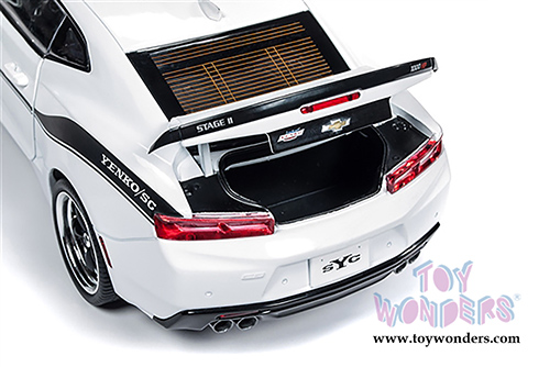 Auto World Muscle Cars USA | Yenko&reg; Stage II Chevrolet&reg; Camaro&reg; Hardtop (2018, 1/18 scale diecast model car, White) AW253