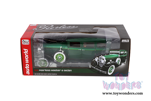 Auto World - Peerless Master 8 Sedan (1931, 1/18 scale diecast model car, Tri-Tone Green) AW261