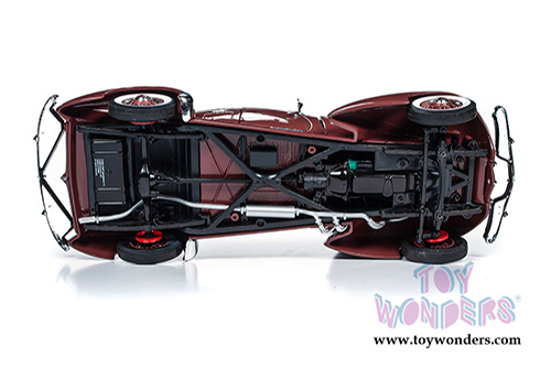 Auto World - Auburn 851 Speedster (1935, 1/18 scale diecast model car, Plum Burgundy) AW262