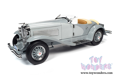 Auto World - Duesenberg SSJ Speedster (1935, 1/18 scale diecast model car, Gray) AW266