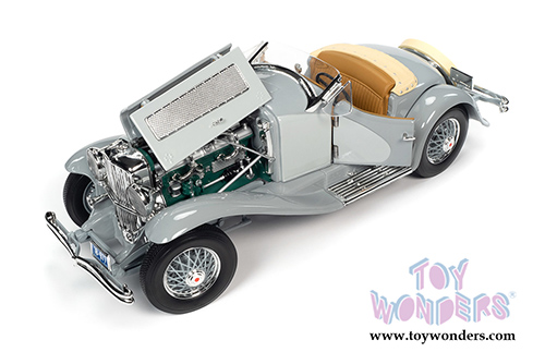Auto World - Duesenberg SSJ Speedster (1935, 1/18 scale diecast model car, Gray) AW266