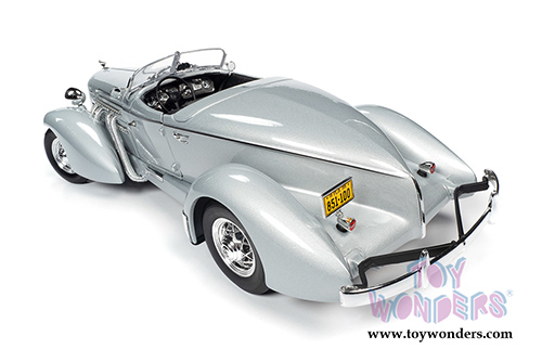 Auto World - Auburn 851 Speedster (1935, 1/18 scale diecast model car, Haze Gray) AW268