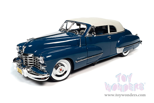 Auto World - Cadillac&reg; Series 62 Soft Top (1947, 1/18 scale diecast model car, Beldon Blue) AW274