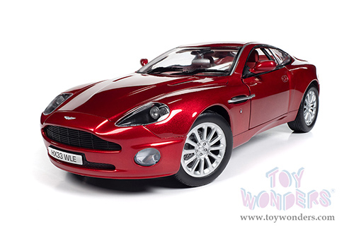 Auto World | Aston Martin V12 Vanquish (2005, 1/18 scale diecast model car, Toro Red Mica) AW301 MAP: $119.99