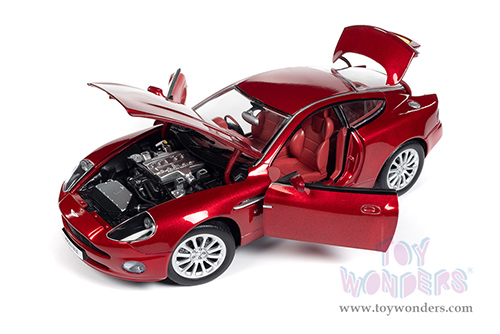 Auto World | Aston Martin V12 Vanquish (2005, 1/18 scale diecast model car, Toro Red Mica) AW301 MAP: $119.99
