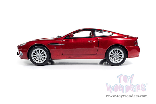 Auto World | Aston Martin V12 Vanquish (2005, 1/18 scale diecast model car, Toro Red Mica) AW301 MAP: $119.99
