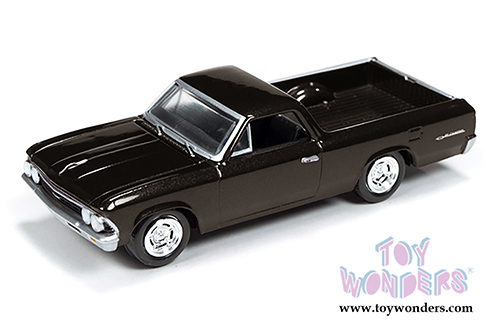 Auto World - Deluxe Series Chevy&reg; El Camino&trade; (1966,1/64 scale diecast model car, Black) AW64031/24A
