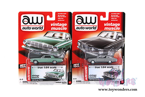 Auto World Premium - Release 4 Set B (1/64 scale diecast model car, Asstd.) AW64032/48B