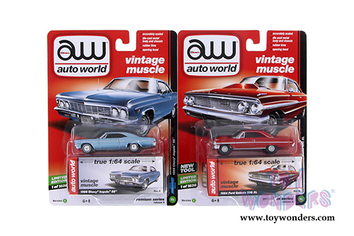 Auto World Premium - Release 5 Set C (1/64 scale diecast model car, Asstd.) AW64042/12C
