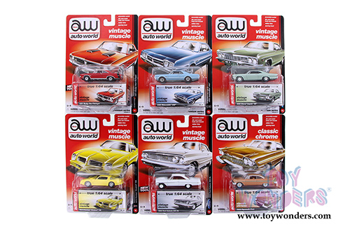 Auto World Premium - Release 5 Set A (1/64 scale diecast model car, Asstd.) AW64042/48A