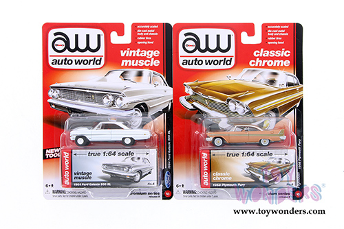 Auto World Premium - Release 5 Set A (1/64 scale diecast model car, Asstd.) AW64042/48A