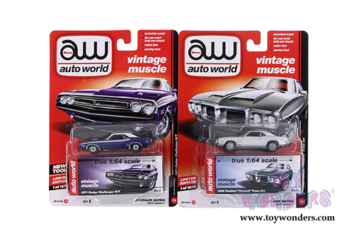 Auto World Premium - 2017 Release 1 Set A (1/64 scale diecast model car, Asstd.) AW64052/48A