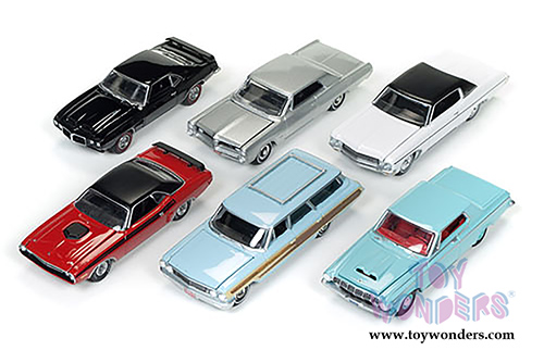 Auto World Premium - 2017 Release 1 Set C (1/64 scale diecast model car, Asstd.) AW64052/48C