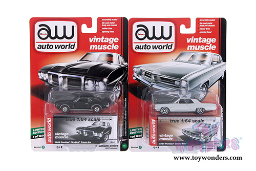 Auto World Premium - 2017 Release 1 Set C (1/64 scale diecast model car, Asstd.) AW64052/48C
