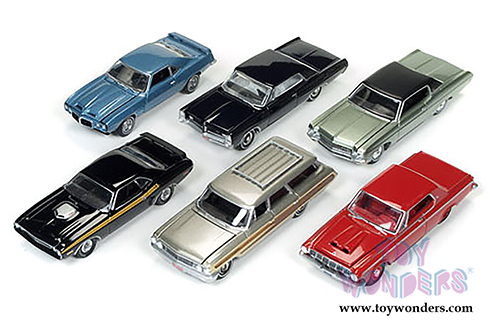 Auto World Premium - 2017 Release 1 Set D (1/64 scale diecast model car, Asstd.) AW64052/48D