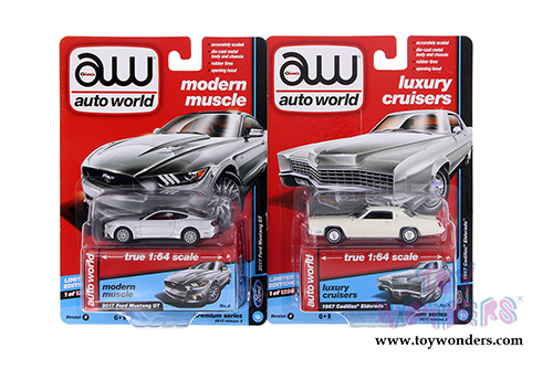 Auto World Premium - 2017 Release 2 Set A (1/64 scale diecast model car, Asstd.) AW64062/48A