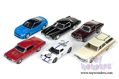 Auto World Premium - 2017 Release 2 Set B (1/64 scale diecast model car, Asstd.) AW64062/48B