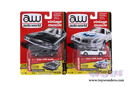 Auto World Premium - 2017 Release 3 Set A (1/64 scale diecast model car, Asstd.) AW64112/12A