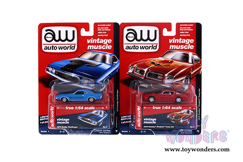 Auto World Premium - 2017 Release 3 Set B (1/64 scale diecast model car, Asstd.) AW64112/12B